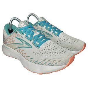 Brooks Glycerin 20 Womens Size 9 WIDE 1203691B061 Oyster/Latigo Bay/Coral Shoes
